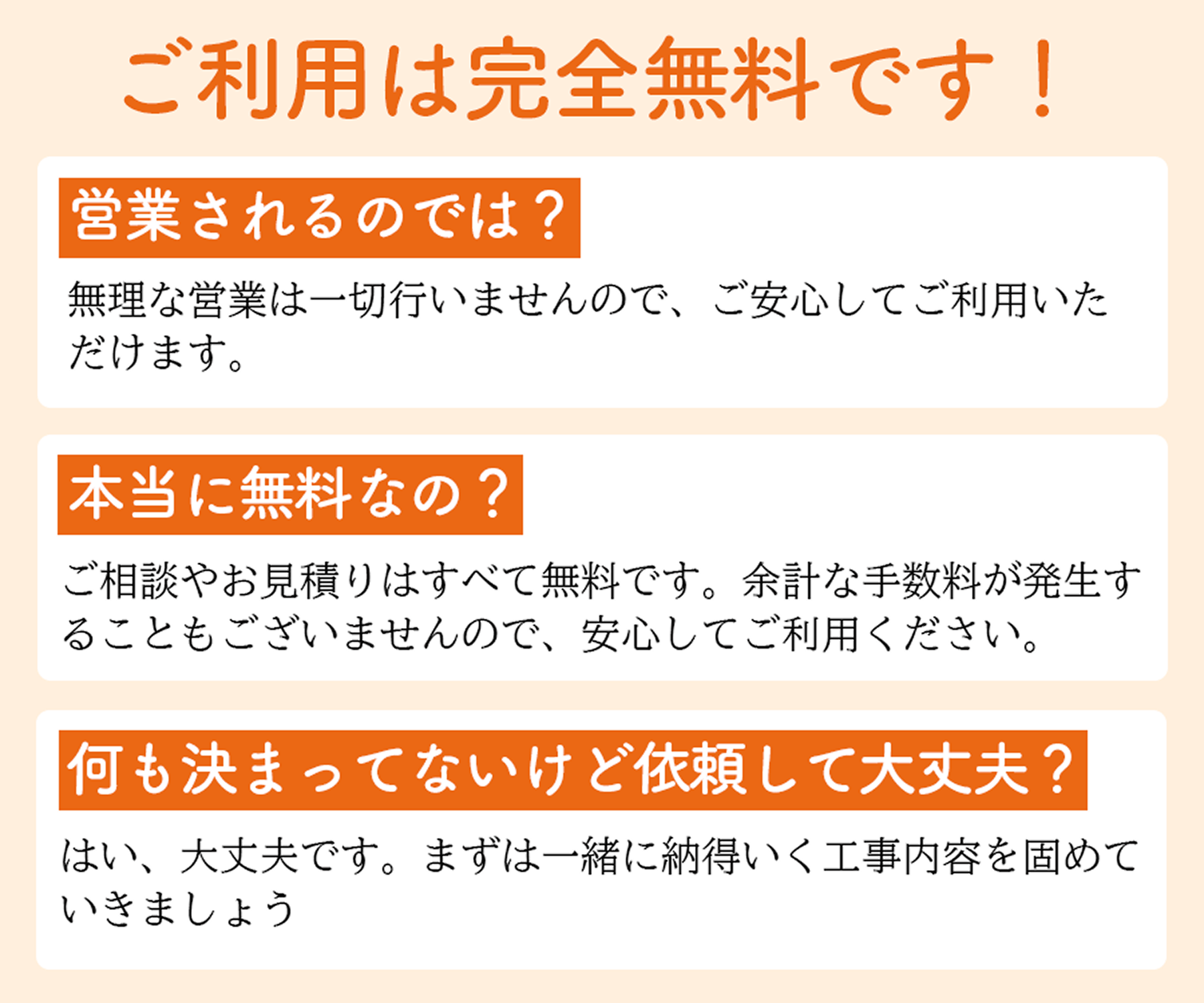 よくある質問の画像